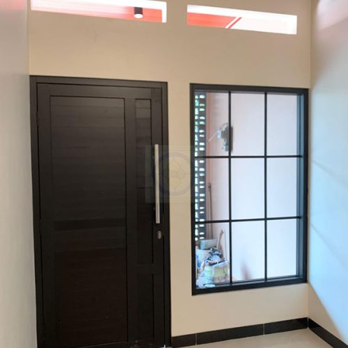 kusen pintu jendela aluminium by chandra glass